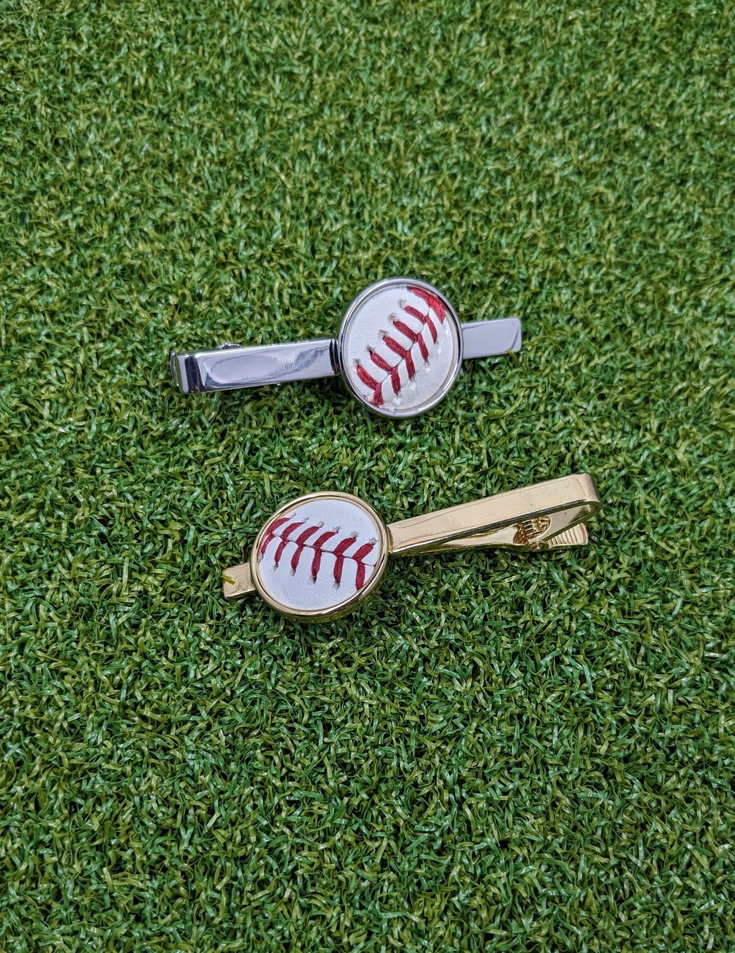 Baseball Tie Clip
