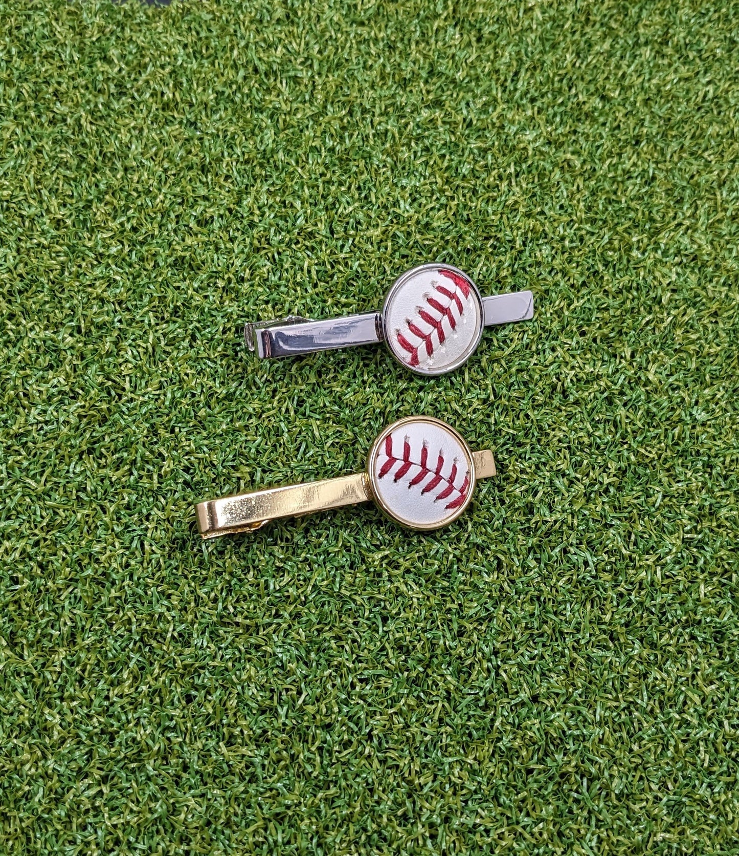 Baseball Tie Clip