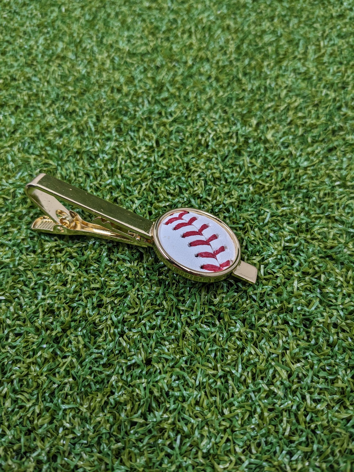 Baseball Tie Clip