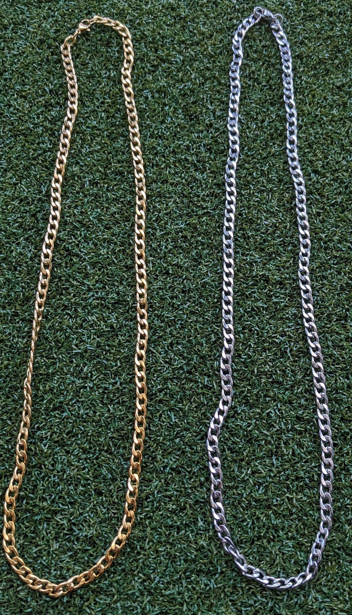 Stainless Steel Cuban Chain Necklace
