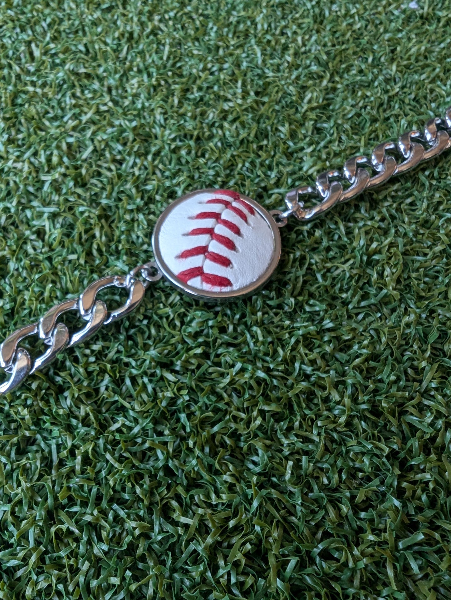 Baseball Adjustable Drip Chain Bracelet