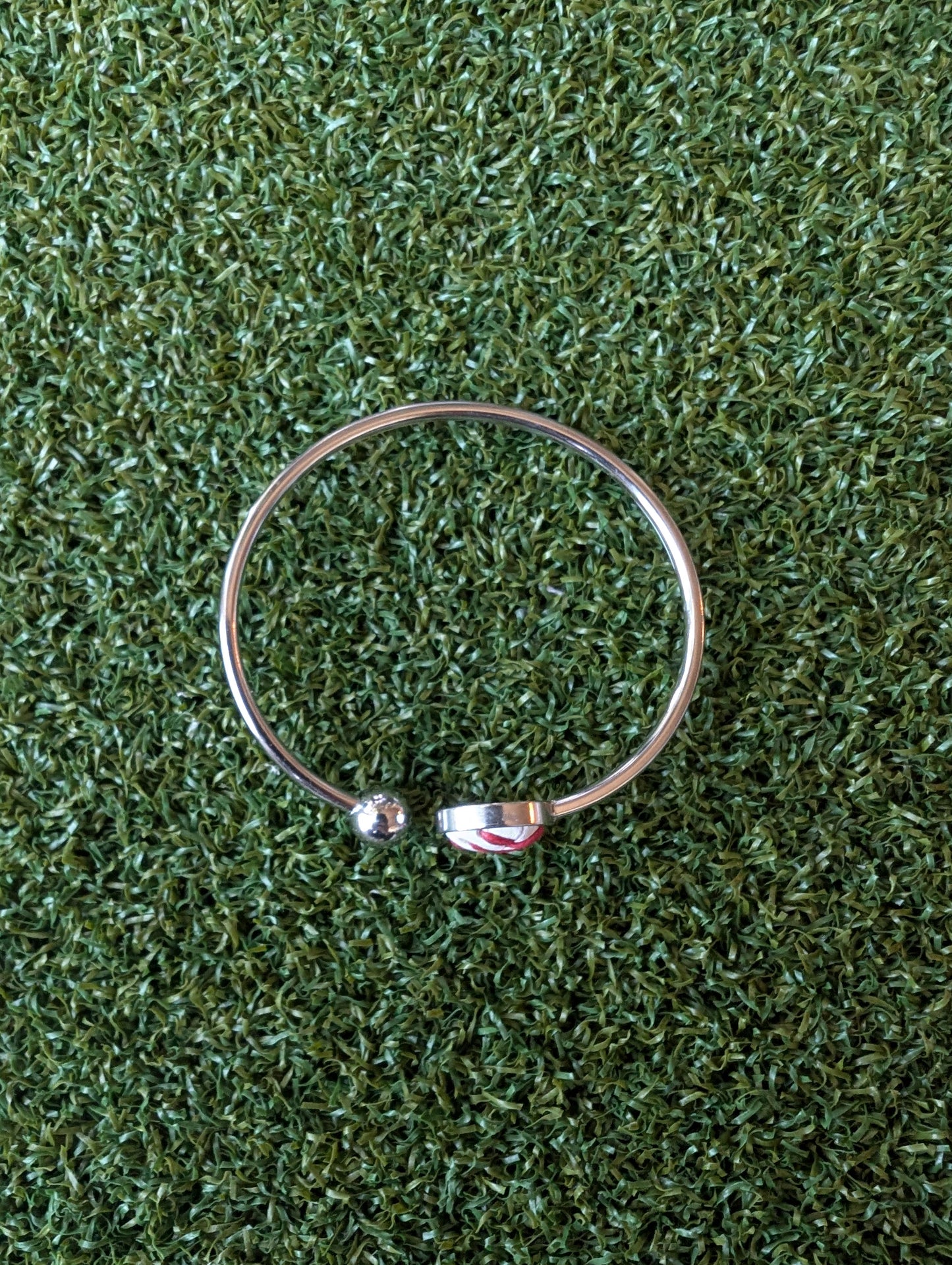 Small Twist Baseball Bracelet
