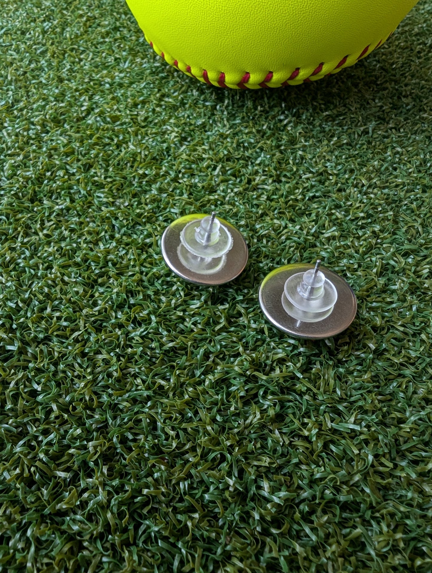 Softball Earrings Studs