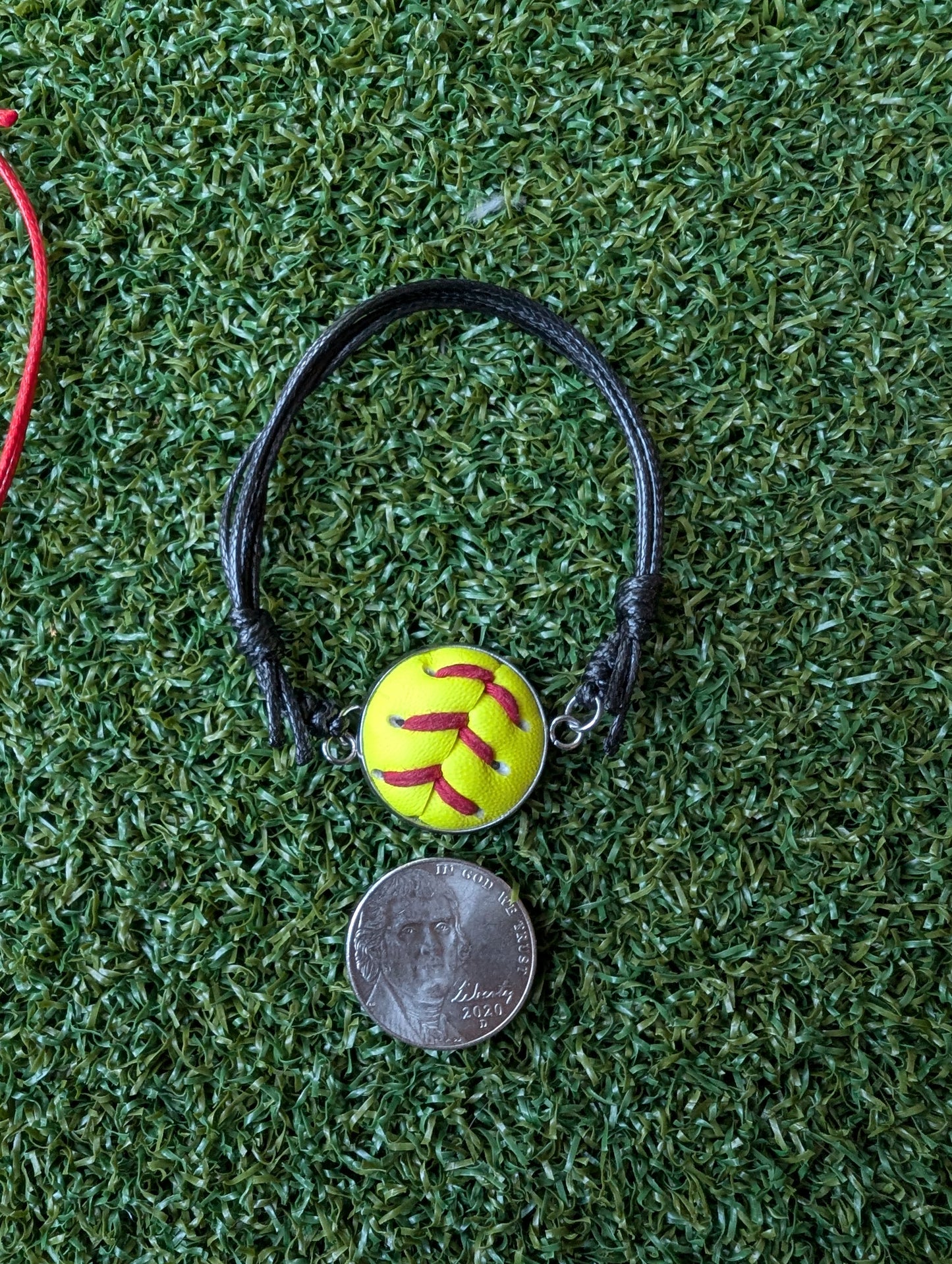 Softball String Bracelet