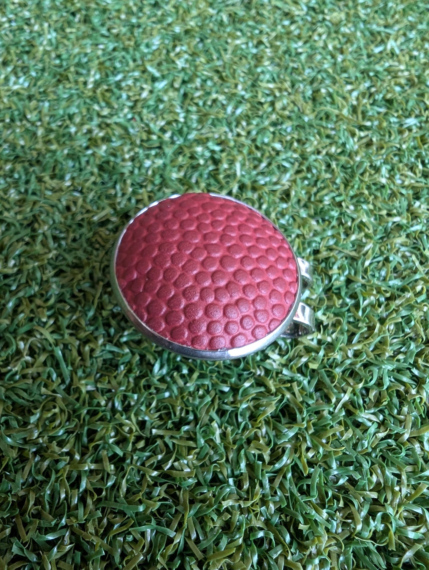 Football Magnetic Golf Ball Marker Hat Clip
