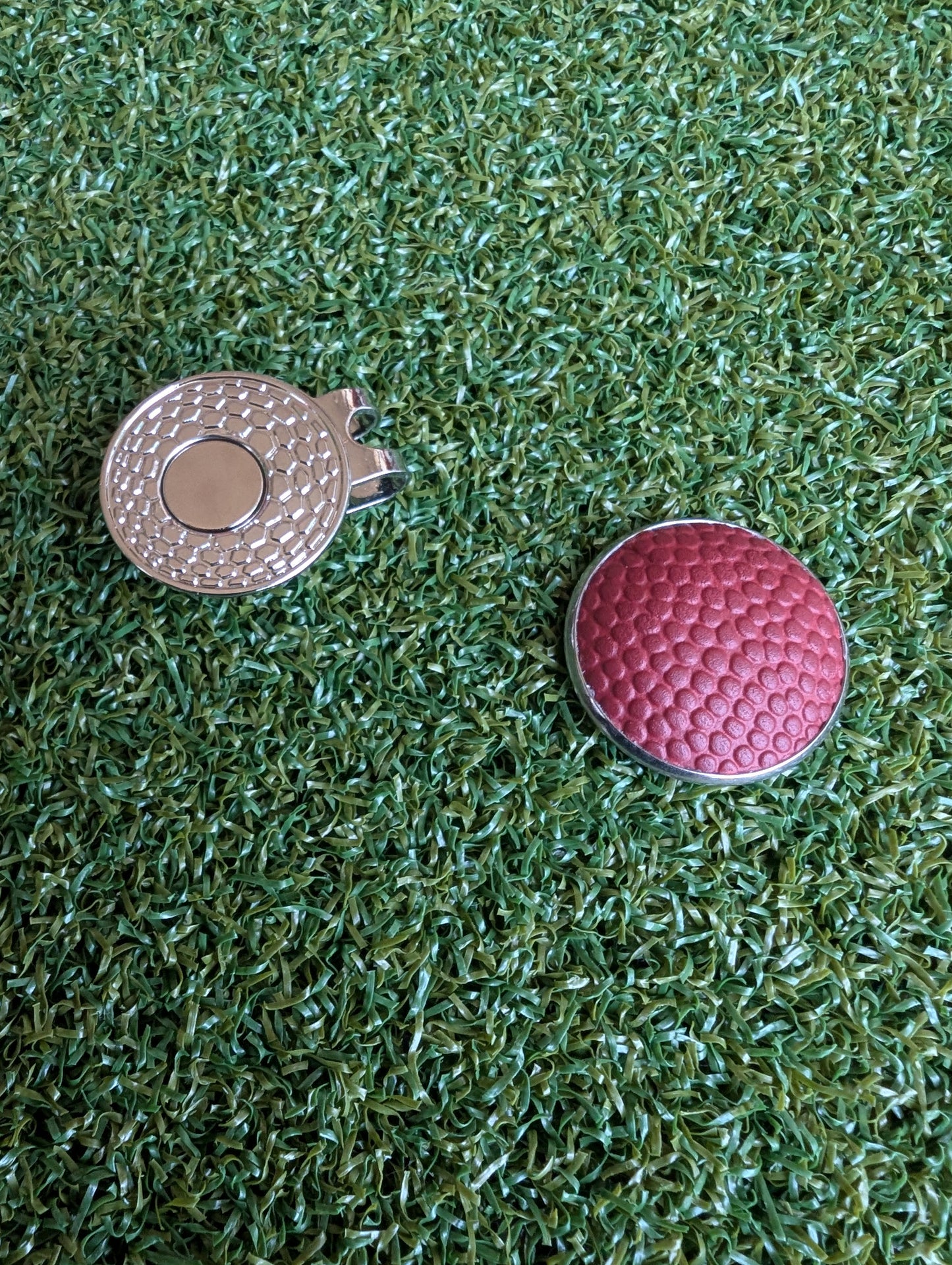 Football Magnetic Golf Ball Marker Hat Clip