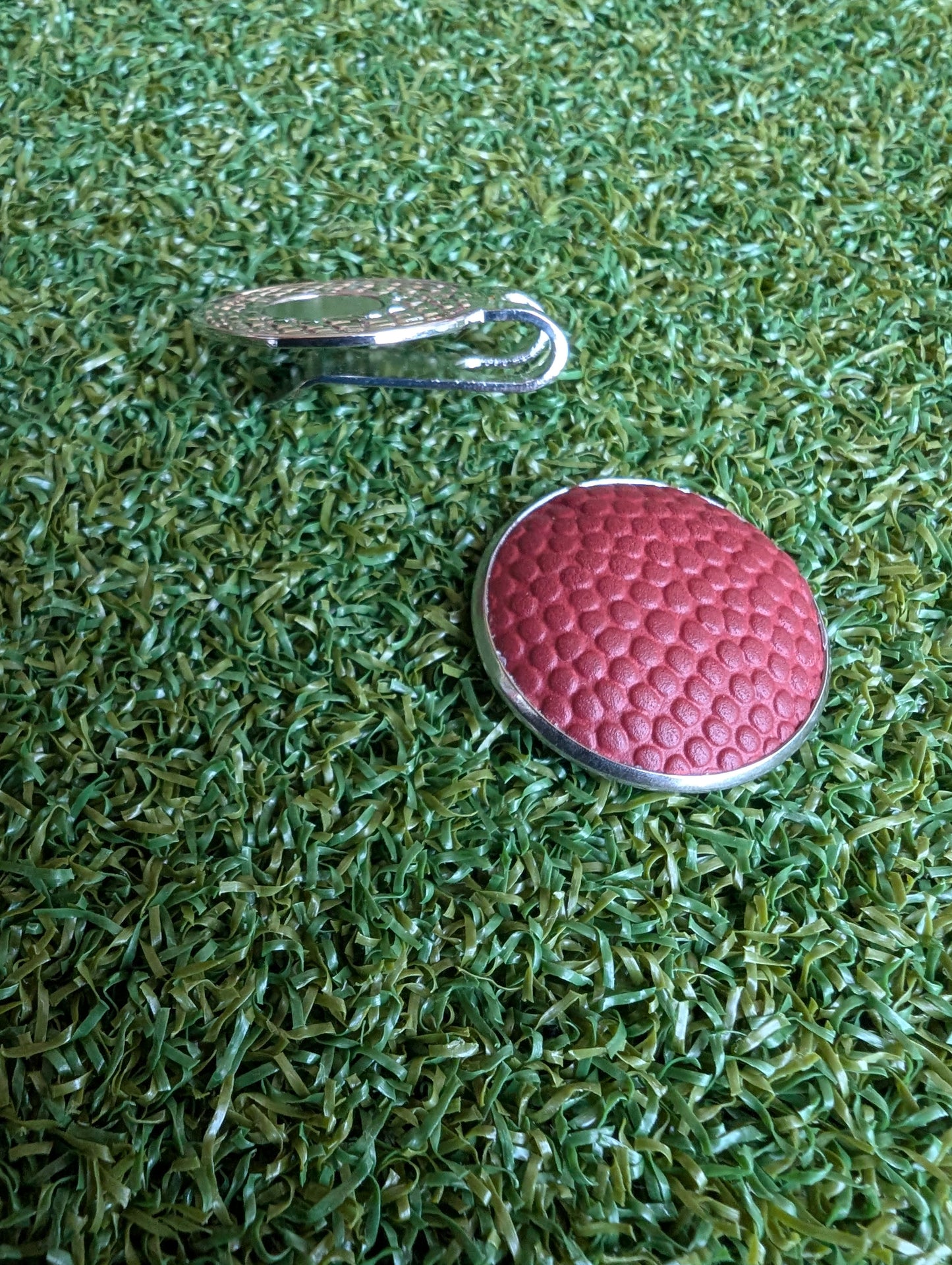 Football Magnetic Golf Ball Marker Hat Clip