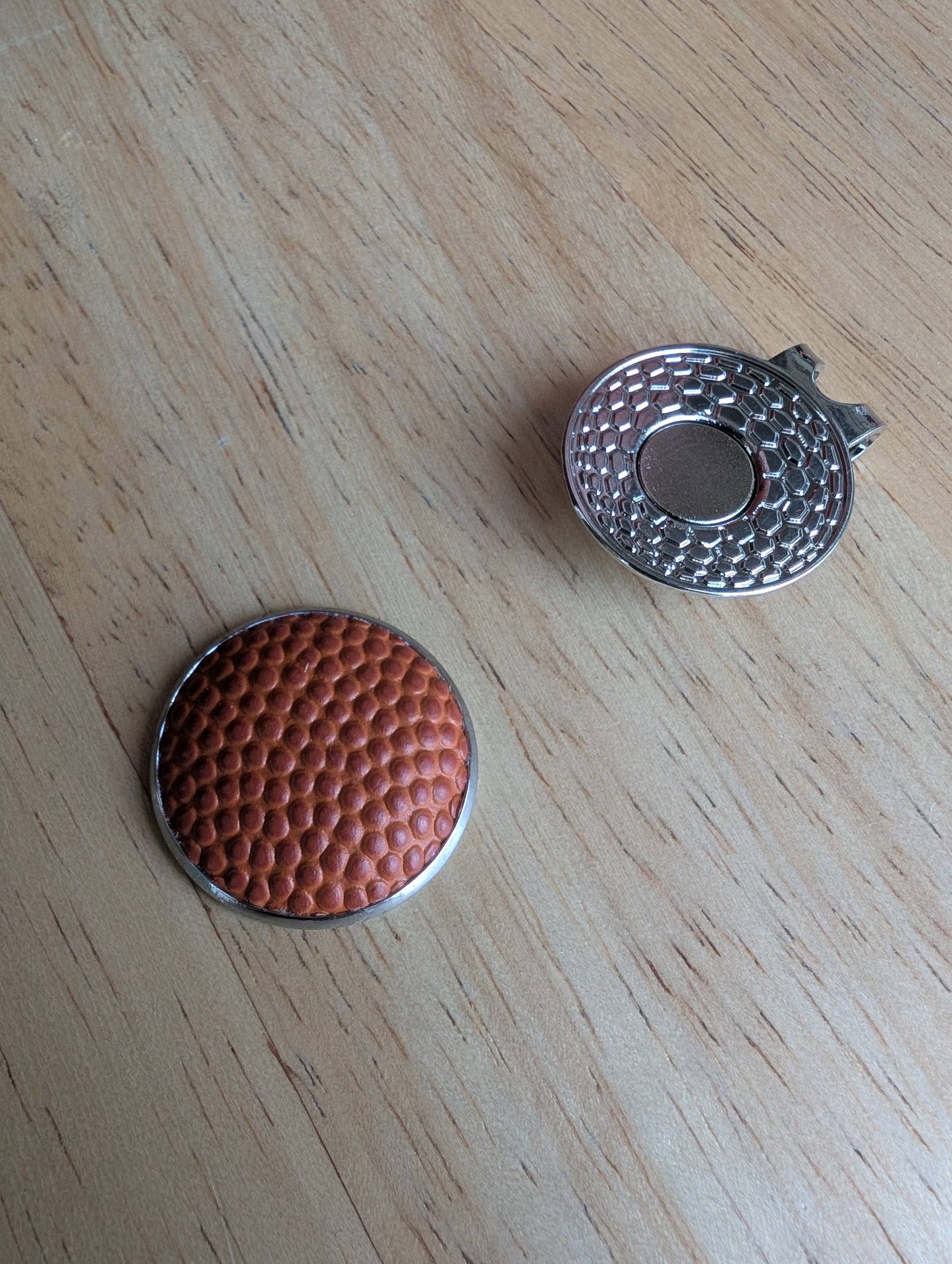 Basketball Magnetic Golf Ball Marker Hat Clip