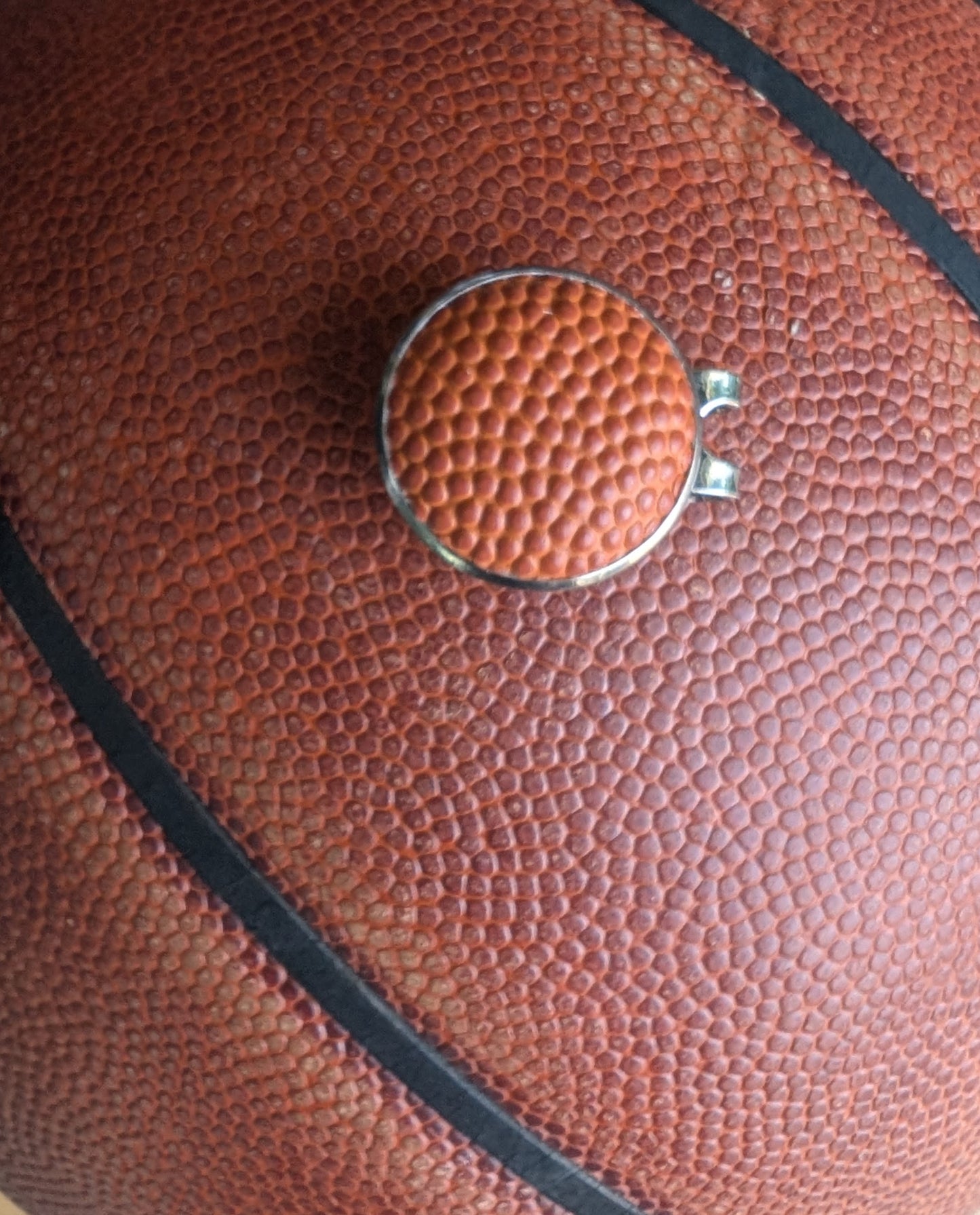 Basketball Magnetic Golf Ball Marker Hat Clip