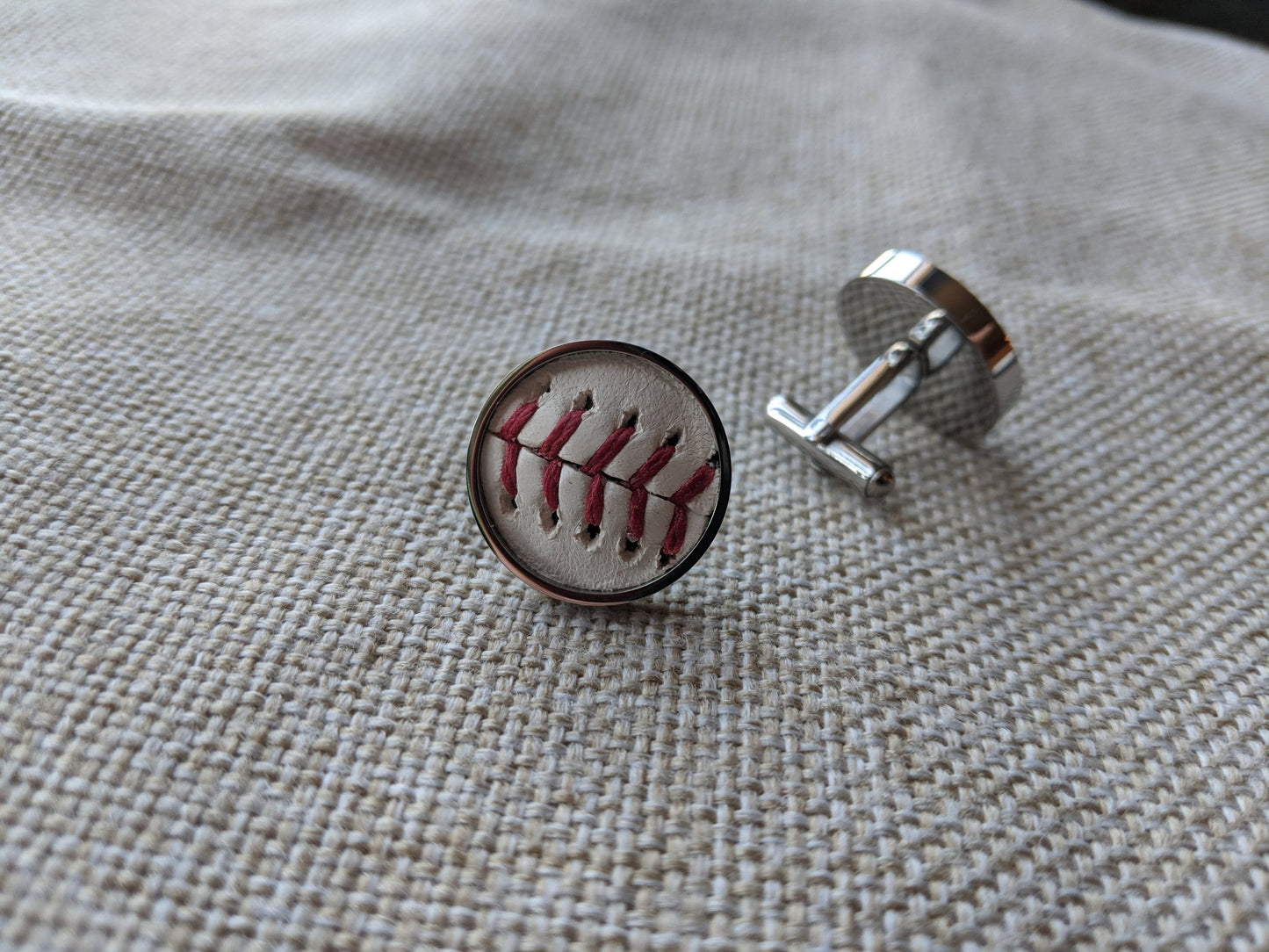 Baseball Cuff Links