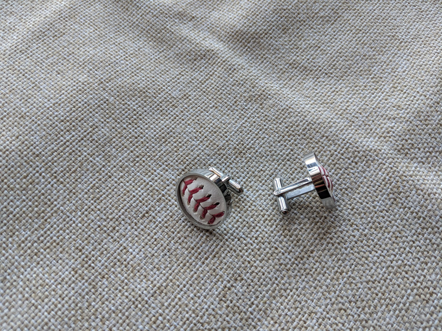 Baseball Cuff Links