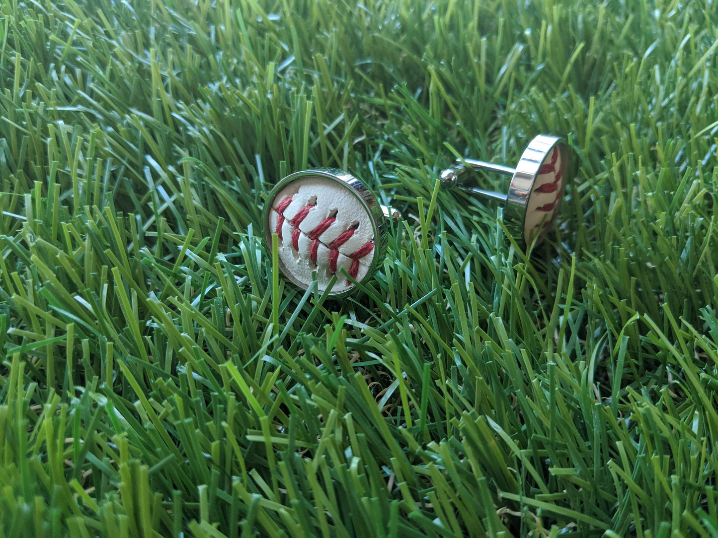 Baseball Cuff Links