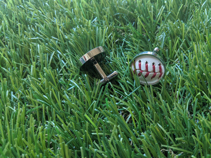 Baseball Cuff Links