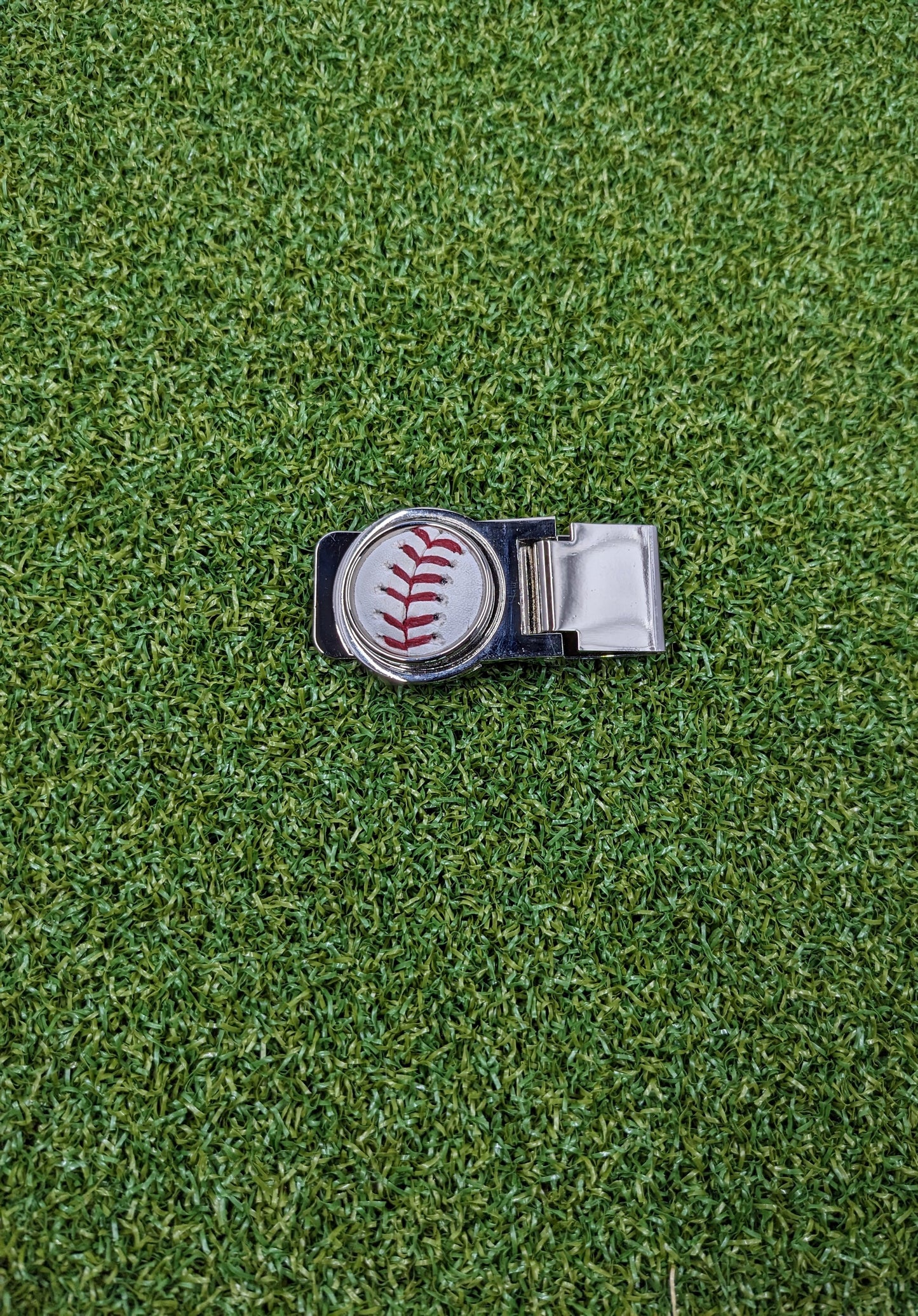 Baseball Hinged Money Clip