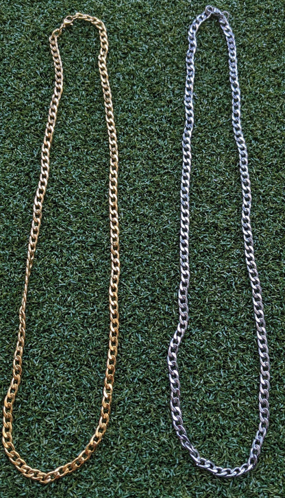 Stainless Steel Cuban Chain Necklace