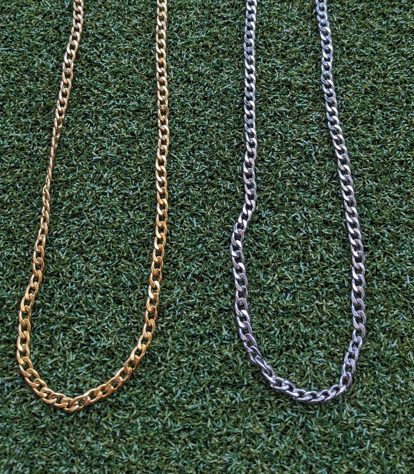 Stainless Steel Cuban Chain Necklace