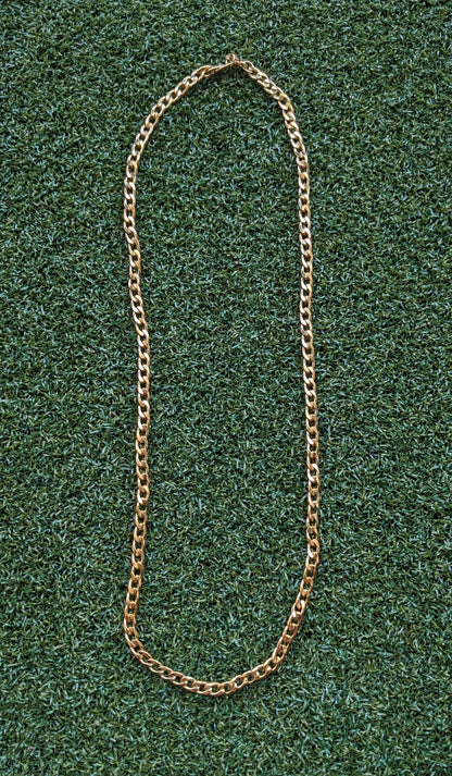 Stainless Steel Cuban Chain Necklace