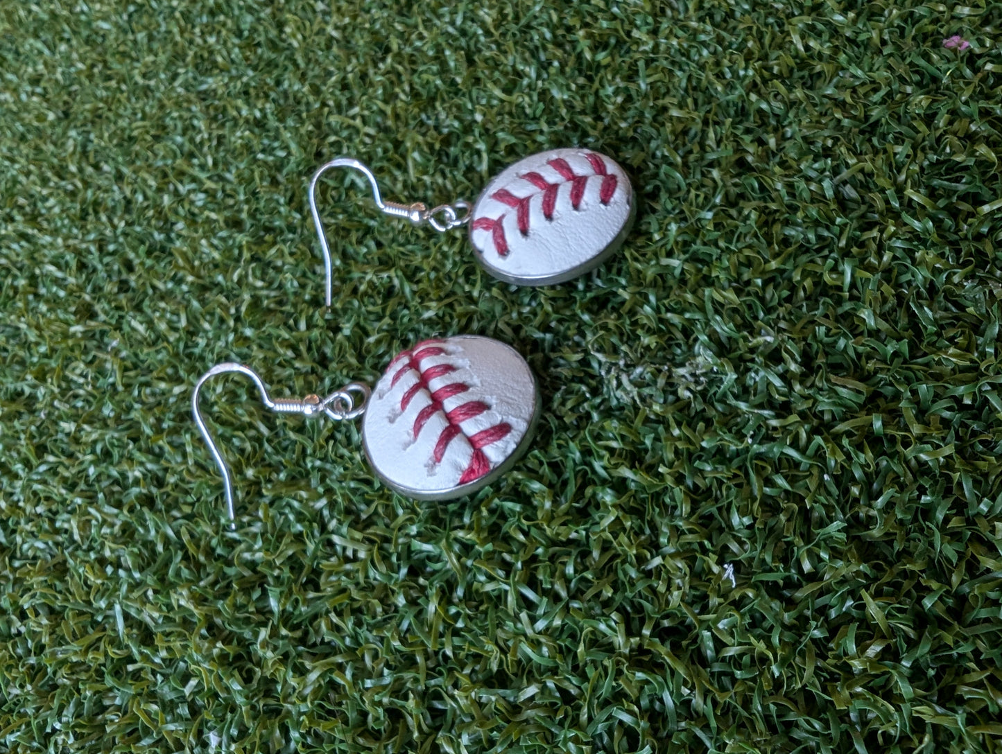 Baseball Earrings - Classic Dangle