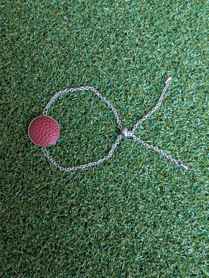 Football Adjustable Slider Chain Bracelet