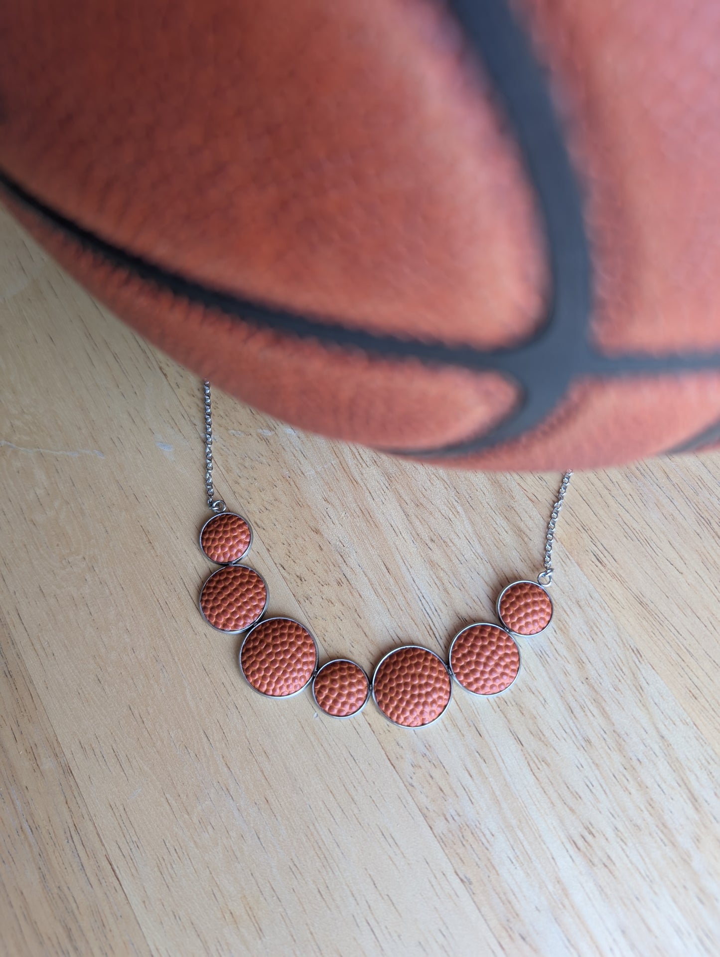 Basketball Statement Necklace