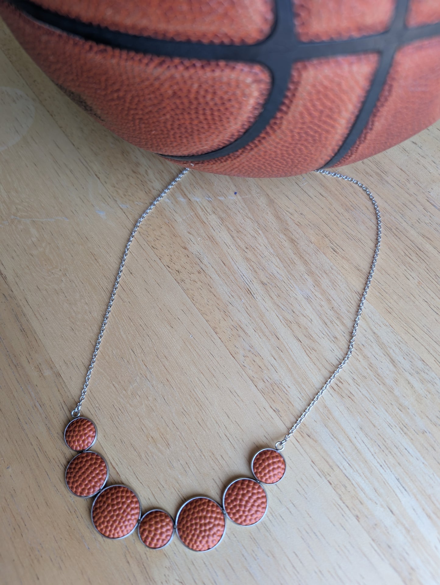 Basketball Statement Necklace