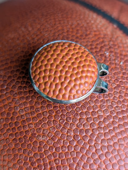 Basketball Magnetic Golf Ball Marker Hat Clip
