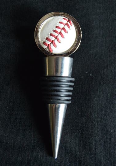 Baseball Wine Bottle Stopper