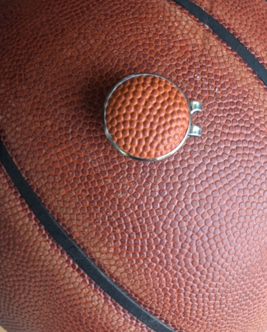 Basketball Magnetic Golf Ball Marker Hat Clip